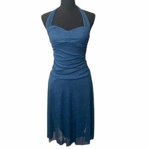 SPEECHLESS Formal Halter Top Dress